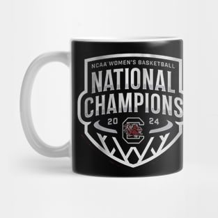 South Carolina Women's Basketball 2024 National Champions Logo Mug